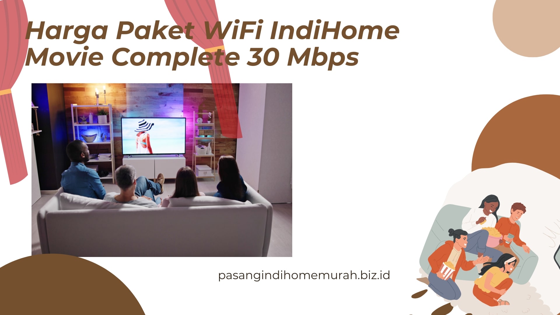 Harga Paket WiFi IndiHome Movie Complete 30 Mbps