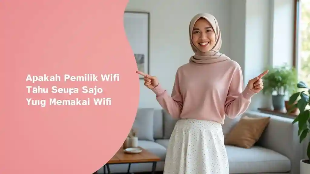 Apakah Pemilik Wifi Tahu Siapa Saja Yang Memakai Wifi