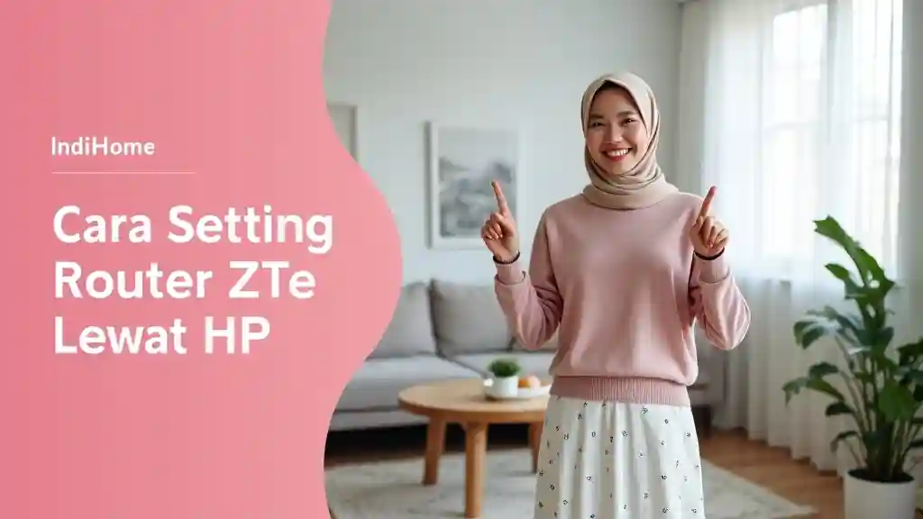 Cara Setting Router Zte Lewat Hp  | Pemasangan IndiHome Murah Promo Hari Kartini April Promo Hari Kartini April 2026